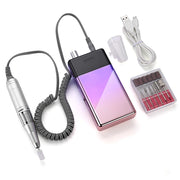 TheLAShop Rechargeable Nail Drill Acrylic Nails Manicure Machine, Purple Image