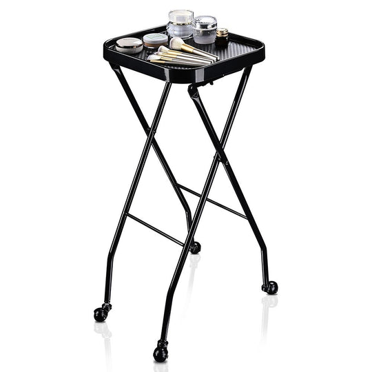 TheLAShop Folding Rolling Color Tray Cart Salon Hairstylist