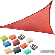 TheLAShop 16' Triangle Outdoor Sun Shade Sail Canopy Image