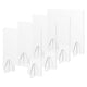 TheLAShop 24" Sneeze Guards for Desk Acrylic Dividers 6mm Thick 4ct/Pack Image