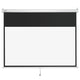 TheLAShop 72" Projector Screen Manual Pull Down 16:9 (63"x35") Image