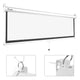 TheLAShop 72" Projector Screen Manual Pull Down 16:9 (63"x35") Image