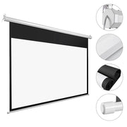 TheLAShop 92" 16:9 Electric Projector Screen (80"x46") Image