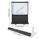 TheLAShop Floor Stand Pull Up Portable Projector Screen 60" 4:3 Image