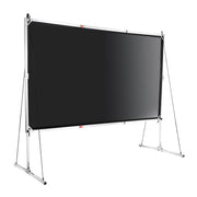 TheLAShop 120" 16:9 Portable Outdoor Projector Screen w/ Frame Freestanding Bag Image