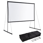 TheLAShop Portable Outdoor Projector Screen w/ Stand 120" 16:9 Image