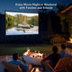 TheLAShop Portable Outdoor Projector Screen w/ Stand 120" 16:9 Image