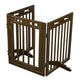 TheLAShop 3-Panel 60x24 Folding Gate-n-Crate Convertible Pet Gate Barrier Image