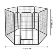 TheLAShop Heavy Duty Dog Kennel Playpen 47"H 6-Panel Image