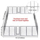 TheLAShop Heavy Duty Dog Kennel Playpen 47"H 6-Panel Image