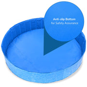 TheLAShop Foldable Pools for Dogs Pet Kiddie Indoor Outdoor Use Image