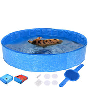 TheLAShop Foldable Pools for Dogs Pet Kiddie Indoor Outdoor Use Image