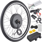 TheLAShop 48v 1000w 26 Inch Front/ Rear Electric Bicycle Motor Conversion Kit, Front Image