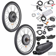 TheLAShop 1000W eBike Kit 48V Electric Bike Conversion 26x1.75in Image