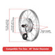 TheLAShop 36v 750W 20in Front Wheel Electric Bicycle E-Bike Motor Kit Image