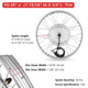 TheLAShop 36v 750W 20in Front Wheel Electric Bicycle E-Bike Motor Kit Image