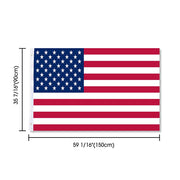 TheLAShop US American Flag Star Stripe w/ Grommet For Flagpole Image