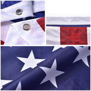 TheLAShop US American Flag Star Stripe w/ Grommet For Flagpole Image