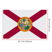 TheLAShop Outdoor Florida Flag Double Sided Printing 3x5 ft Image