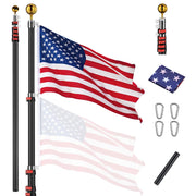 TheLAShop 30ft Telescoping Flagpole Kit Image