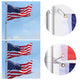 TheLAShop 30ft Telescoping Flagpole Kit with Deluxe Eagle & Ball Image