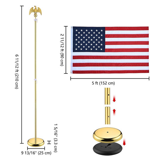 Gold Pole+Eagle