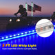 TheLAShop 3ft Lighted Flag Pole RGB with Remote 2ct/PK Image