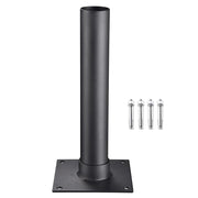 TheLAShop Dock Flag Pole Mount Stand D2 3/8", Square Black Image