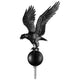 TheLAShop Deluxe Flagpole Eagle Ball Toppers Ornament, Black Image