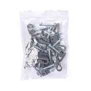 TheLAShop 1/4" Cable Clips for Wall, Desk & Starlink Cable 20ct/pk Image