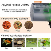 TheLAShop Automatic Fish Feeder 200ml LCD Timer Image