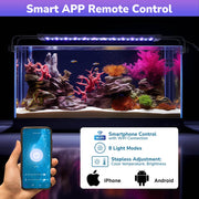 TheLAShop 24 inch Aquarium Light RGB APP & Panel Control Saltwater Freshwater Image