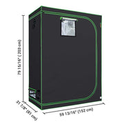 TheLAShop Hydroponic Mylar Reflective Grow Tent 5x2.7x6.7ft Image