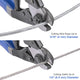 TheLAShop 8" Wire Cutter Cable Shear Flush Cut CR-V Steel Image