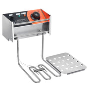 TheLAShop Deep Fryer Commercial Dual Basket 24L/6.4Gal Oil, 5000W Image