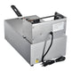 TheLAShop Deep Fryer Commercial 8L/2.2Gal Oil Single Basket 2500W Image