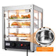 TheLAShop 3 Tier Food Warmer Comml. Countertop Pizza Cabinet 15x15x20 Image