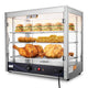 TheLAShop 3 Tier Food Warmer Comml. Countertop Fried Chicken Cabinet 27x15x24 Image