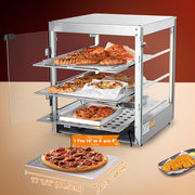 TheLAShop 3 Tier Hot Pastry Display Sandwich Fried Chicken Pie Warmer Image