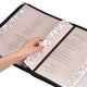 TheLAShop 8 1/2"x14" Plastic Menu Covers Folder 7-Page 14-View 20ct/pk Image