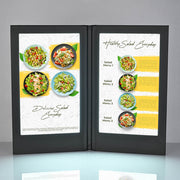 TheLAShop Light up Menu Cover Holds (2) 8-1/2" x 14" Menus 4ct/pk Image