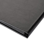 TheLAShop 10ct/pk PU Leather Menu Covers 4-View 8-1/2"x11" Black Image