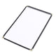 TheLAShop 8 1/2"x14" Plastic Menu Covers Single Page Menu Holder 30ct/pk Image