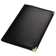 TheLAShop 8-1/2x14 PU Leather Menu Cover + PVC Holders 6-View 10ct/pk Image