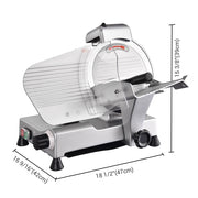 TheLAShop 10" Commercial Electric Meat Slicer Butcher Food Slicer Image