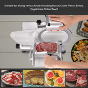 TheLAShop 10" Commercial Electric Meat Slicer Butcher Food Slicer Image