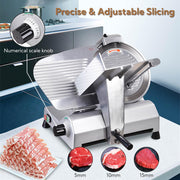 TheLAShop 12" Commercial Electric Meat Slicer Kitchen Butcher Equipment Image