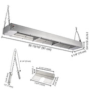 TheLAShop 36 in. Food Heater Strip Warmer 110V 1000W Image