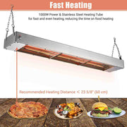 TheLAShop 36 in. Food Heater Strip Warmer 110V 1000W Image