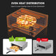 TheLAShop 12" Pizza Oven Indoor Electric Countertop 1300W 650℉ Image